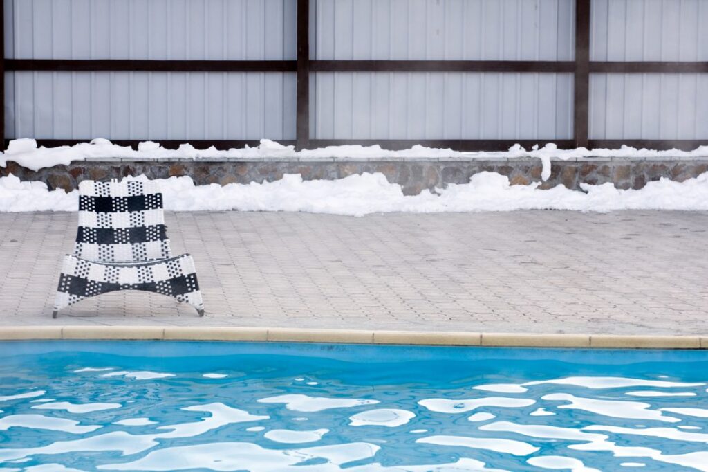 Why you should leave water in pool over winter | Jones Pool