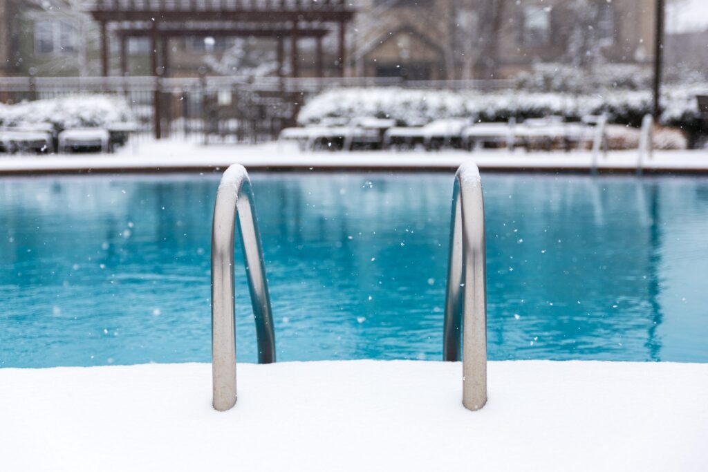 pool safety & maintenance over winter