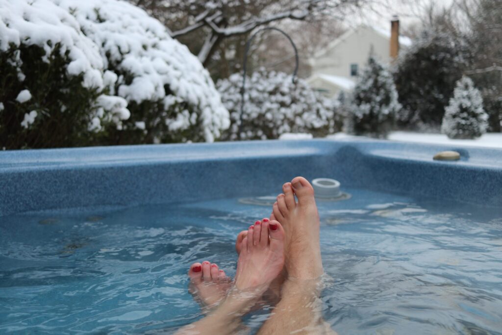 hot tub winter tips